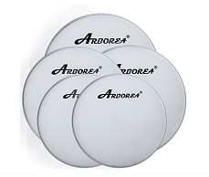 ARDLW-20 Пластик для бас-барабана 20, белый, Arbore