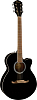 Акустическая гитара Fender FA-135CE Black - 7