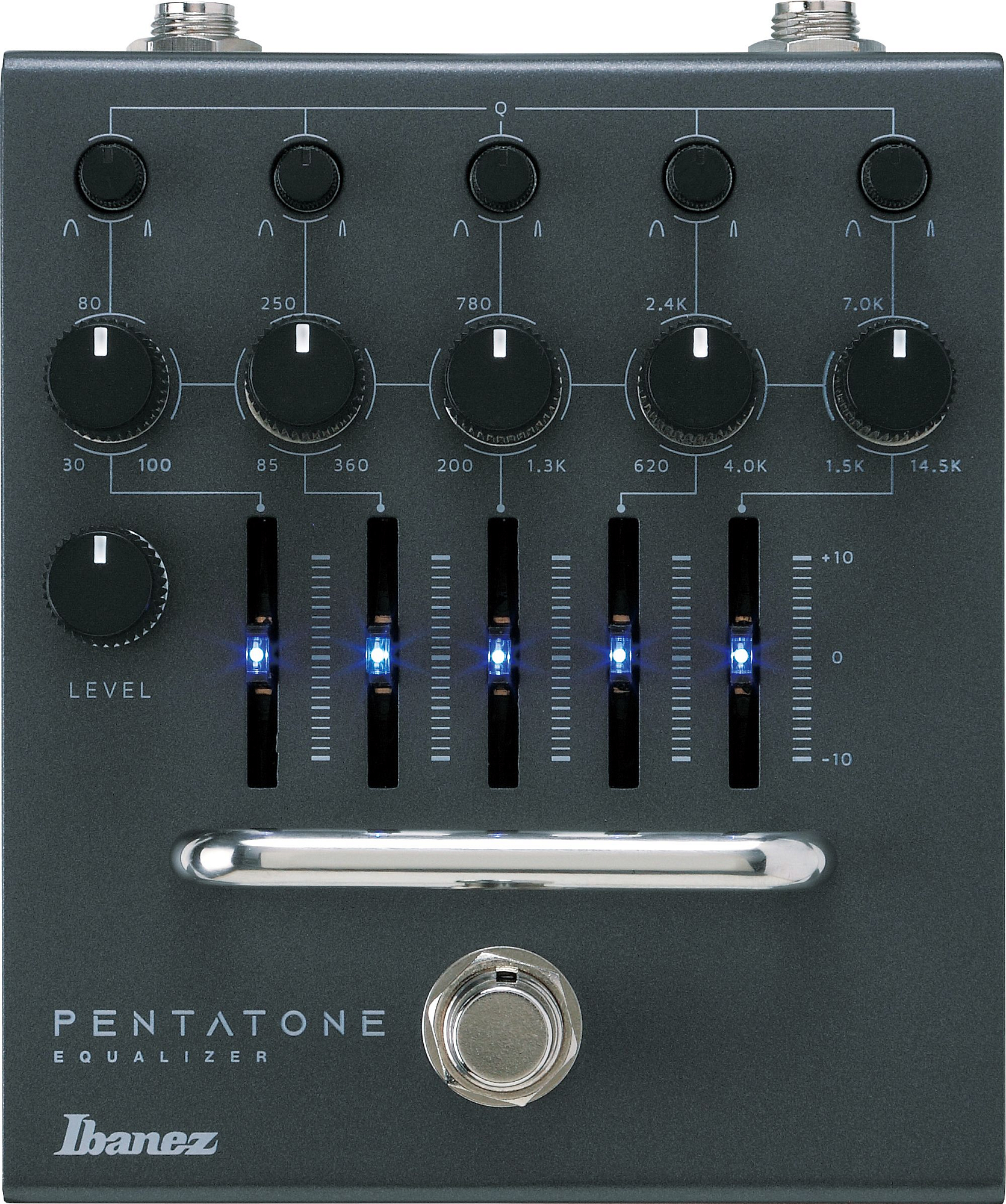 Педаль эффектов Ibanez PTEQ Equalizer, Черный - 9