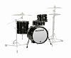 Барабанная установка Ludwig LC179XX016 Breakbeats Questlove, черная - 2
