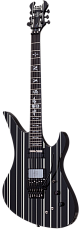 Электрогитара Schecter Synyster Custom-S BLK/SILV