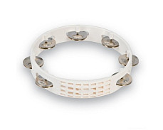 Latin Percussion LPA182 Aspire 8” Plastic Tambourine White тамбурин пластиковый белый