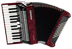 A1653 BRAVO II 48 Red Аккордеон Hohner