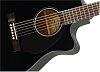 Акустическая гитара Fender CC-60SCE Black - 4