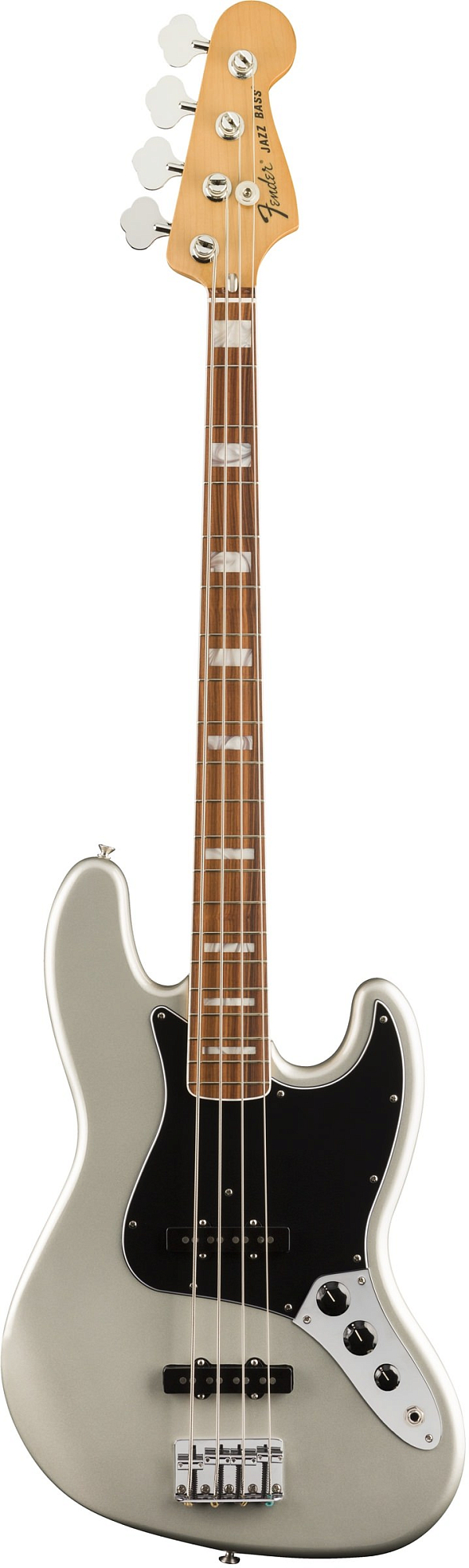 Бас-гитара Fender VINTERA '70s Jazz Bass Inca Silver, Серебристый - 8
