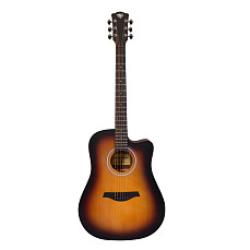 Акустическая гитара Rockdale Aurora D3 C Sb Satin, C Sb Satin
