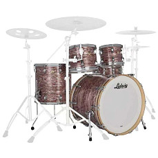 Набор барабанов Ludwig L88204AXVP Classic Maple MOD, розовый, 3 коробки