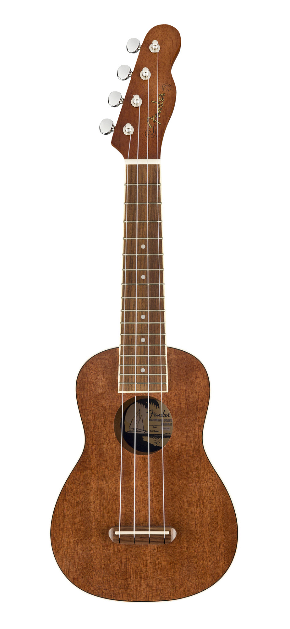Укулеле Fender Seaside Soprano Uke Pack, Nat - 5