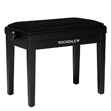 Банкетки для клавишных инструментов Rockdale RHAPSODY 135 SV BLACK