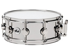 DRUM WORKSHOP SNARE DRUM STAINLESS 13x5,5 STEEL/NHW малый барабан