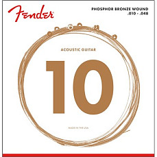 Струны Fender STRINGS NEW ACOUSTIC 60XL PHOSPHOR BRONZE BALL 10-48 (10-48)