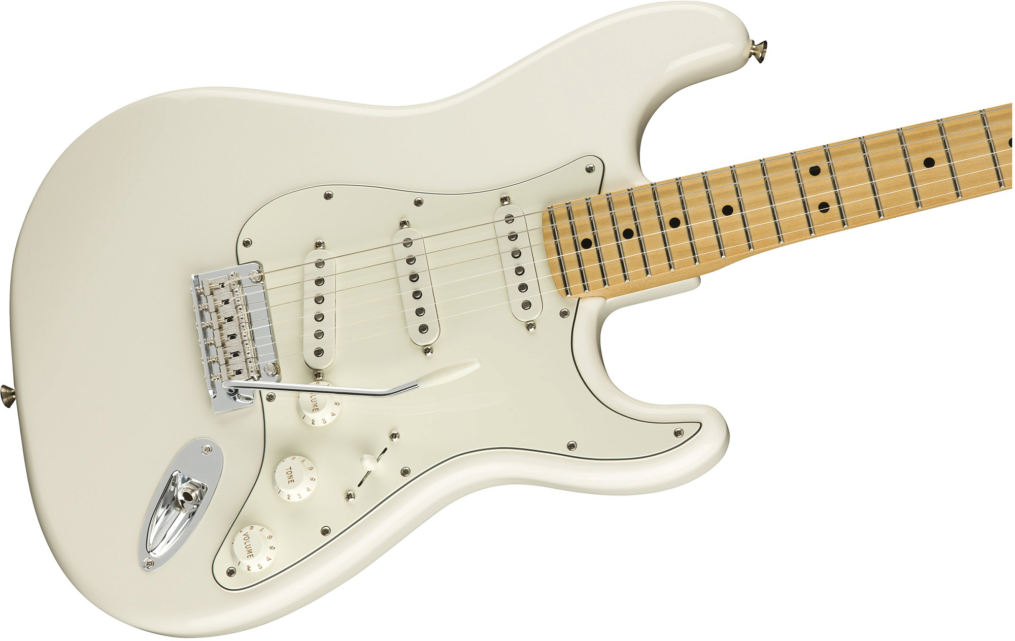 Электрогитара Fender PLAYER Stratocaster MN Polar White, Белый полярный - 10