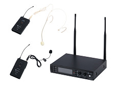 Беспроводная микрофонная система петличная Prodipe DSP-DUO-UHF-B210/F5