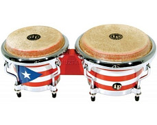 Latin Percussion LPM199-PR Mini Tunable Bongos бонго