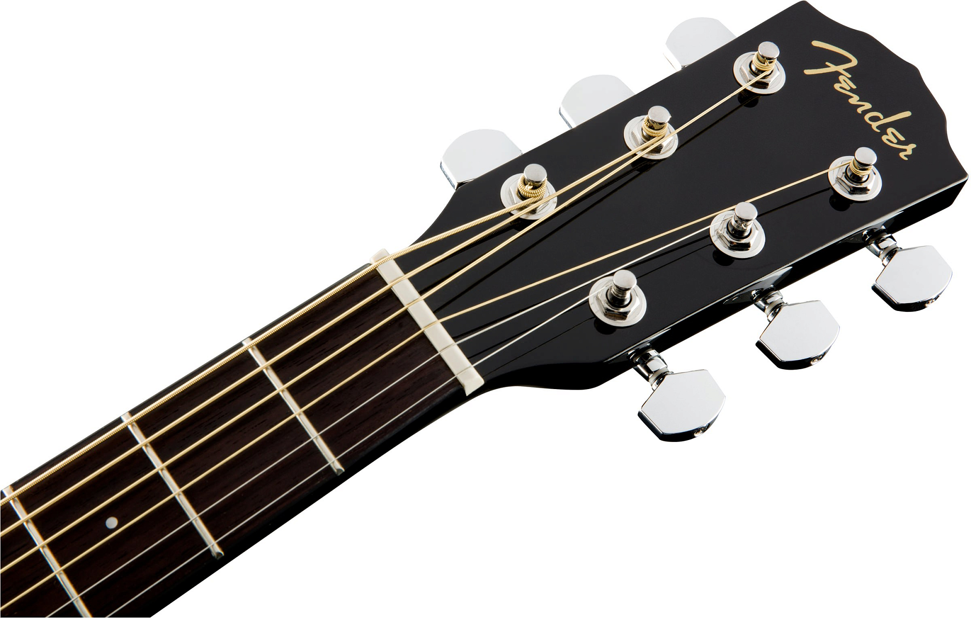Акустическая гитара Fender CC-60SCE Black - 12