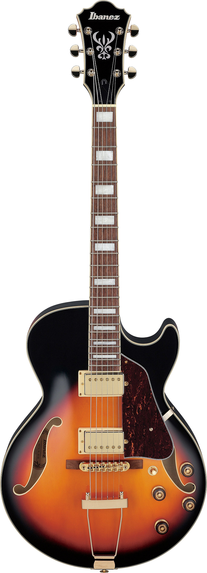 Электрогитара Ibanez AG75G-BS, Санберст - 11
