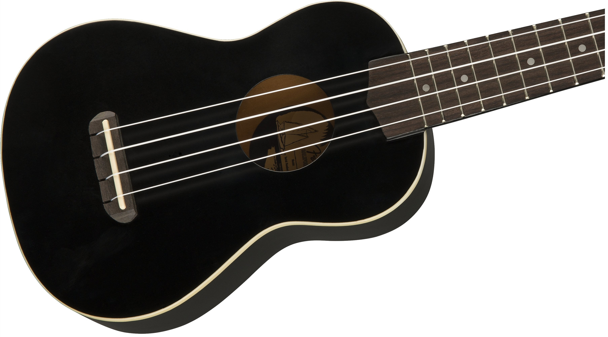 Укулеле Fender Ukulele VENICE Black - 12