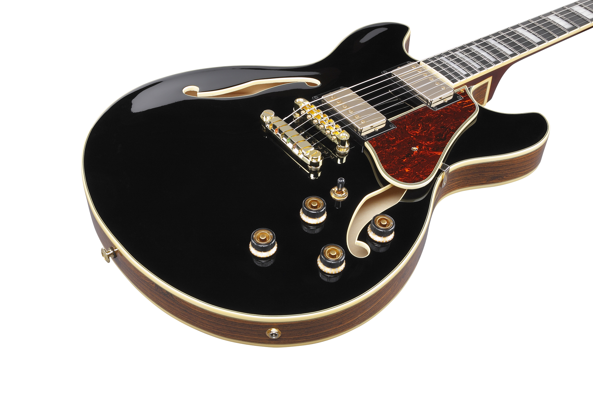 Электрогитара Ibanez AS93BC-BK, Черный - 7