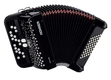 A4252 NOVA II 48 BLACK Аккордеон кнопочный Hohner