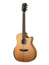 Электроакустическая гитара Cort Gold-Edge-WCASE-NAT