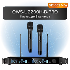 Двухканальная радиосистема Октава OWS-U2200H-B-PRO