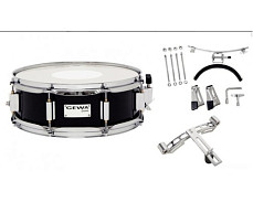 GEWA Marching Small Drum Birch Black Chrome 13x5.5 маршевый малый барабан