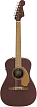 Акустическая гитара Fender Malibu Player Burgundy Satin, Бордовый - 1