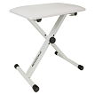 Банкетки для клавишных инструментов Rockdale Q-90 white - 1