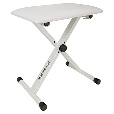 Банкетки для клавишных инструментов Rockdale Q-90 white