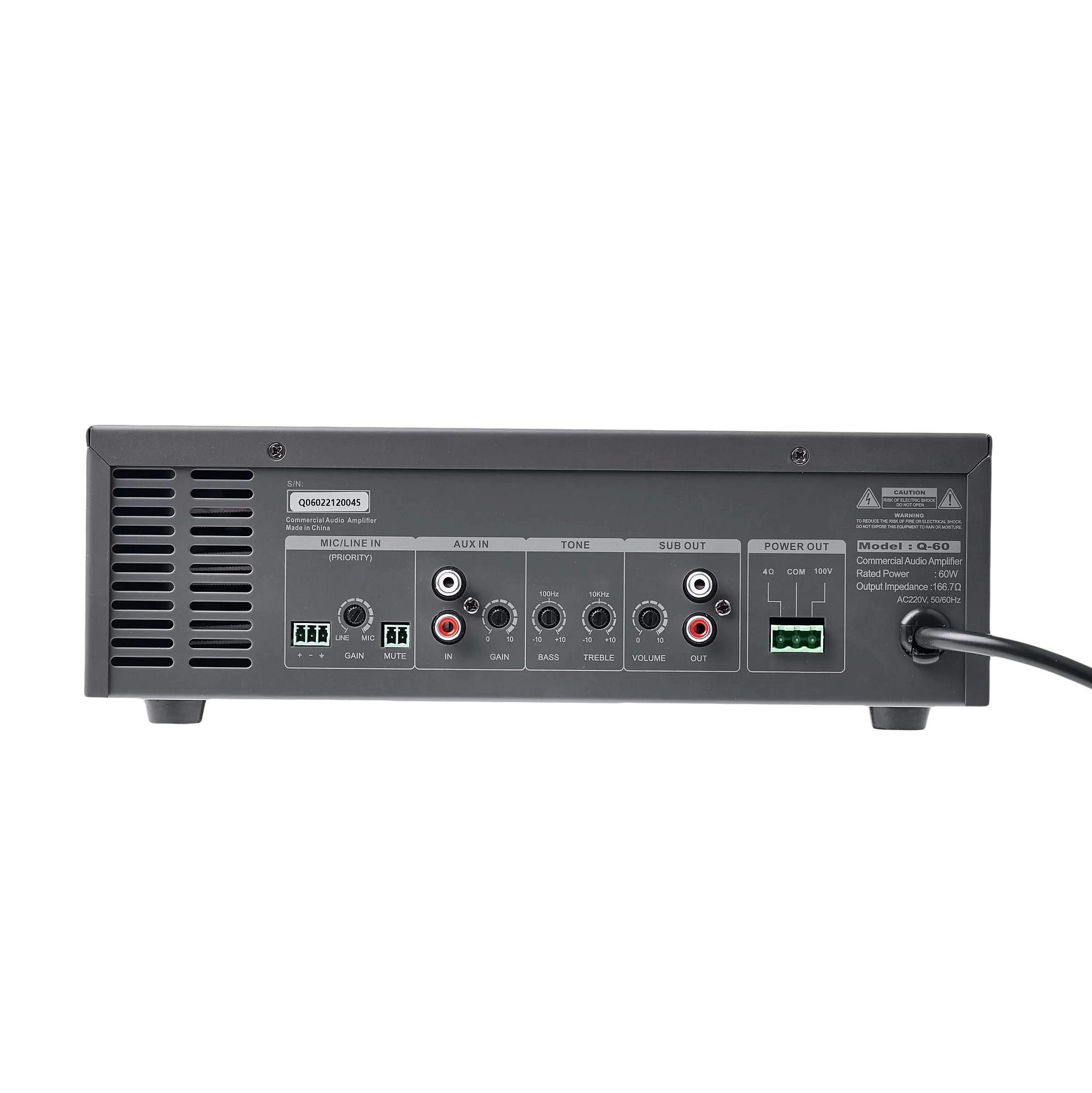 Микшер-усилитель AVCLINK Q-240 - 9