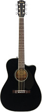 Акустическая гитара Fender CC-60SCE Black