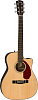 Акустическая гитара Fender Cc-140Sce Concert Natural - 4