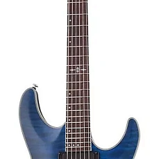 Электрогитара Schecter C-1 PLATINUM See Thru Metallic Blue