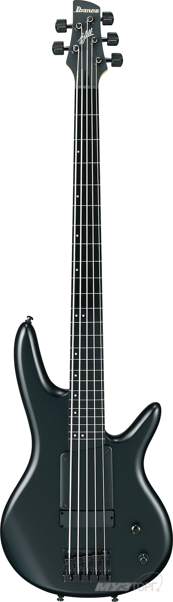 Бас-гитара Ibanez GWB35 BLACK FLAT - 2