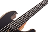 Бас-гитара Schecter MODEL-T 5 EXOTIC BLACK LIMBA Blue - 11