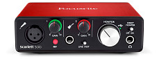 Аудиоинтерфейс Focusrite Scarlett Solo 2nd Gen, Черный