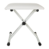 Банкетки для клавишных инструментов Rockdale Q-90 white - 3