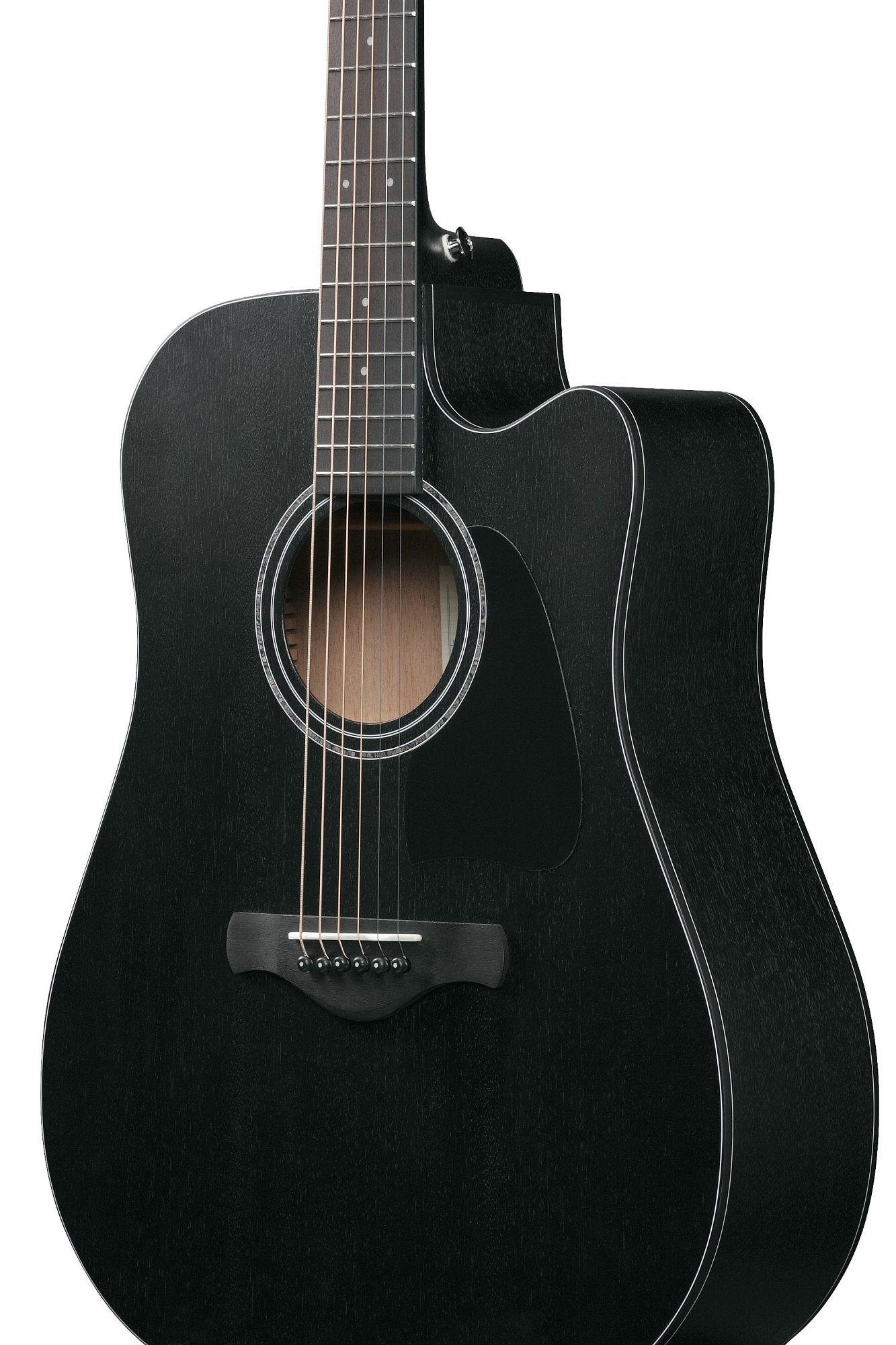 Акустическая гитара Ibanez AW1040CE-WK, Черный - 17