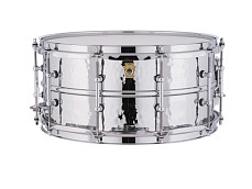 Малый барабан 14" х 6.5" Ludwig LM402KT Supraphonic, чеканка, алюминий