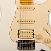 Электрогитара Rockdale Stars Classic HSS Maple Cream White - 5