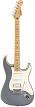Электрогитара Fender PLAYER Stratocaster HSS MN Silver, Серебристый - 1