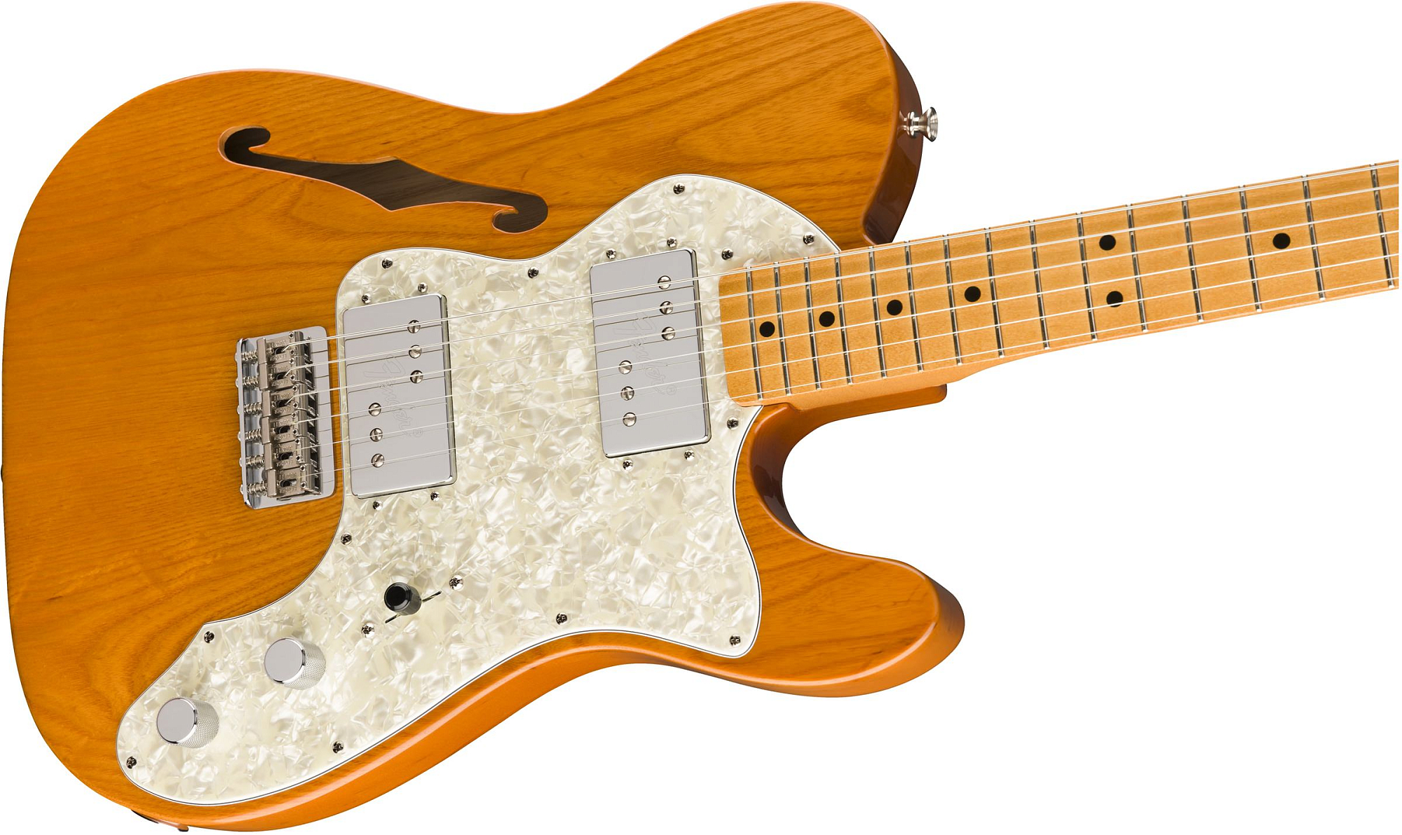 Электрогитара Fender VINTERA '70S Telecaster Thinline Aged Natural - 10