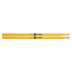 TX5BW-YELLOW 5B Барабанные палочки, желтые, орех гикори, деревянный наконечник, ProMark