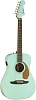 Акустическая гитара Fender Malibu Player Aqua Splash, Аква - 2