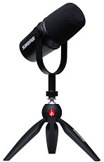 Цифровой микрофон Shure MV7-K-BNDL, Чёрный