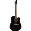 Акустическая гитара Fender Ca Debut Redondo Ce Blk, Чёрный - 1