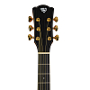 Акустическая гитара Rockdale Aurora D7 Bk Satin, Черный - 8