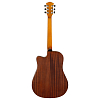 Акустическая гитара Rockdale Aurora D3 C Bk Gloss, Черный - 3