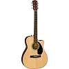 Акустическая гитара Fender Cc-60Sce Natural - 2