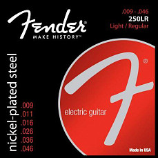 Струны Fender STRINGS NEW SUPER 250LR NPS BALL END 9-46